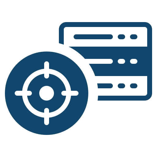 Network server and targeting graphic