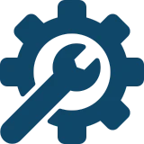Mechanical tools symbol